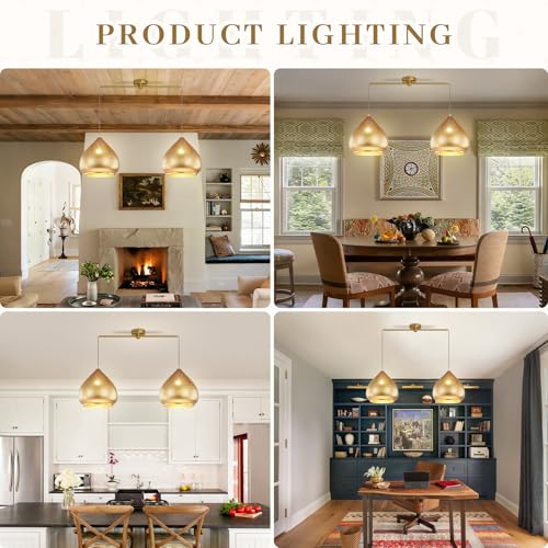 Gold Moroccan Pendant Light 2