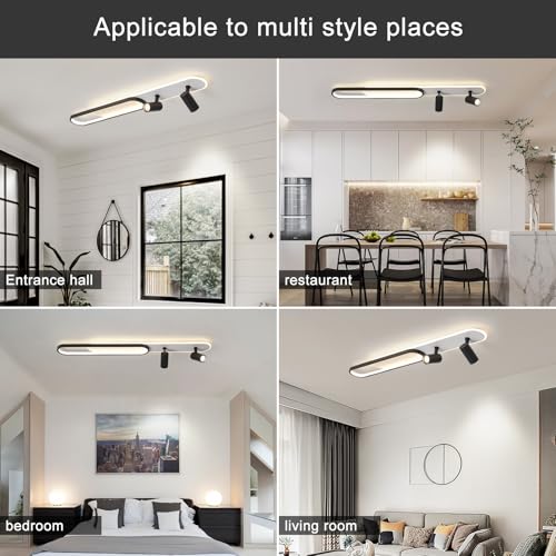 47.2in Modern LED Ceiling Light 60w Linear Ceiling Light Fixture