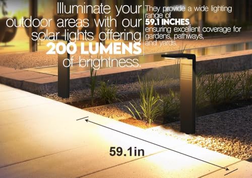 6 Pack Solar Pathway Lights (6 Count)