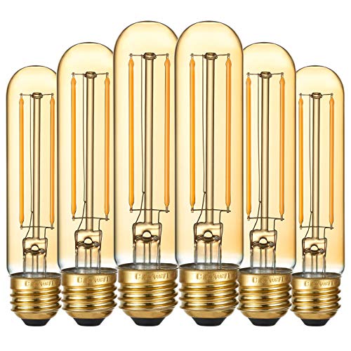 T10 Tubular E26 Light Bulb (6 Count)