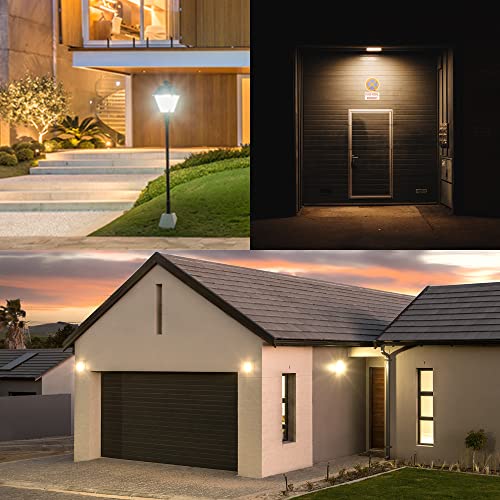 Radar Motion Sensor Light Bulbs Outdoor (2 Count)