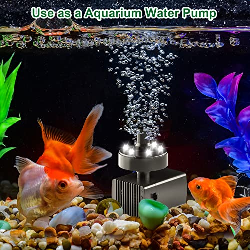 24 Hours Working Bird Bath Fountains Plug