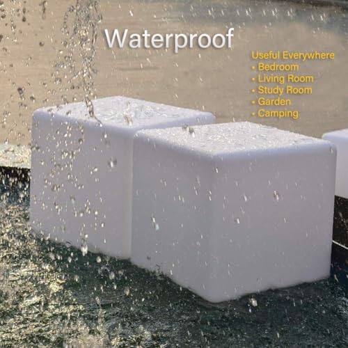 Waterproof Cube Lights LED Cube Floor Lamp w