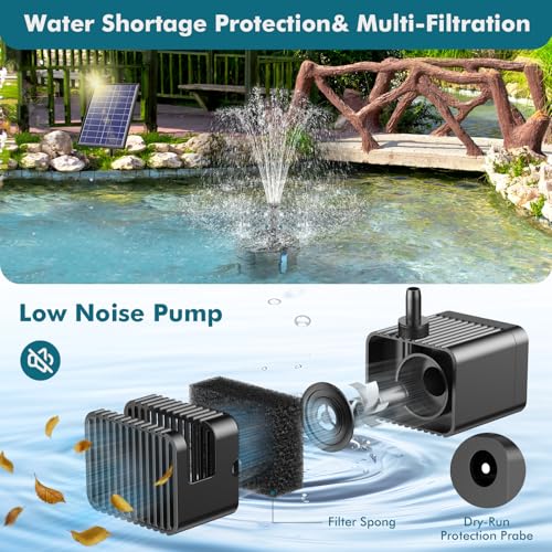 8W Solar Pond Filter Built
