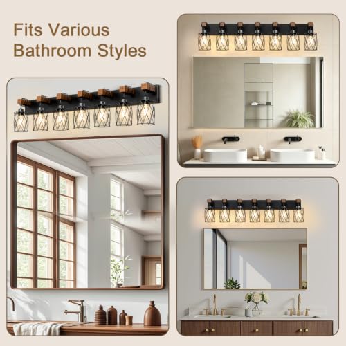 Farmhouse Bathroom Vanity Light