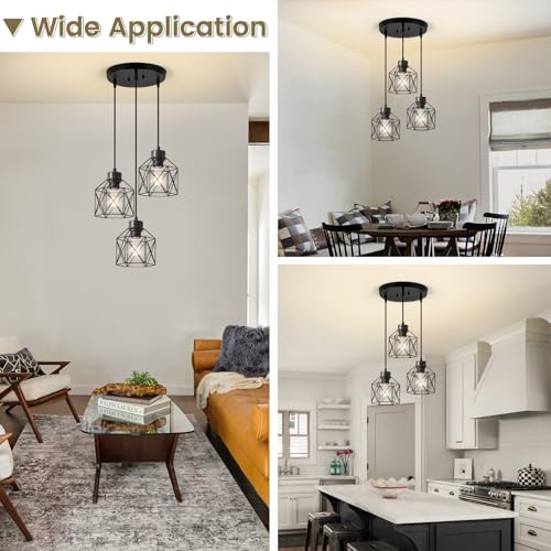 3 Light Pendant Light Fixtures