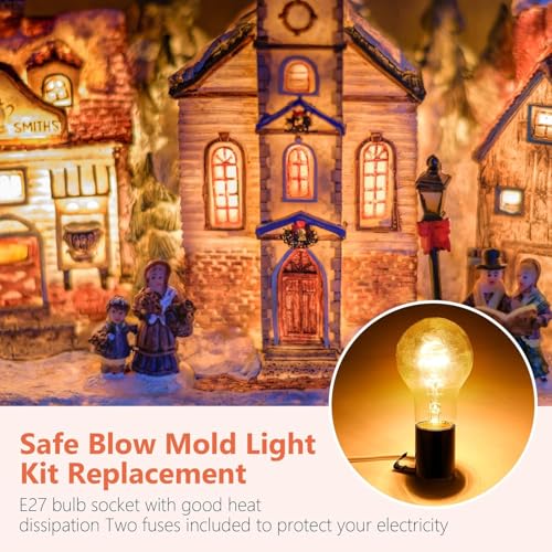 1 Set Blow Mold Light Kit E26 E27 Socket