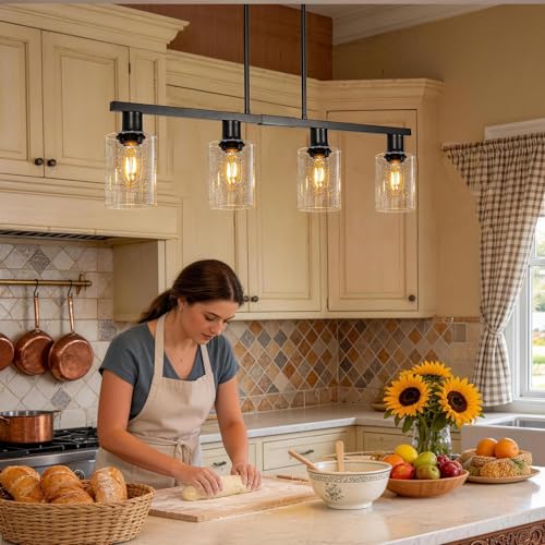 4 Light Kitchen Island Lighting