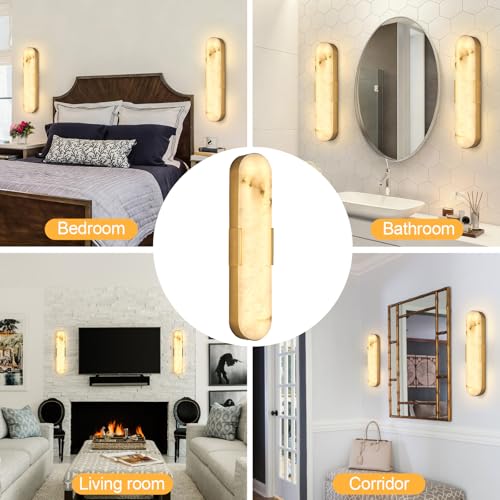 Alabaster Wall Sconce