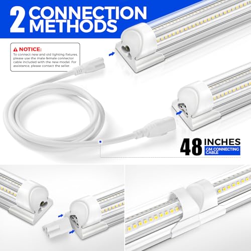 T8 LED Shop Lights 8FT (4 Count)