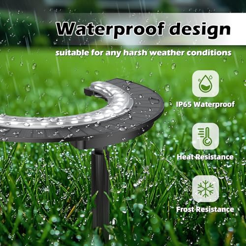 Wireless Solar Palm Tree Lights Outdoor