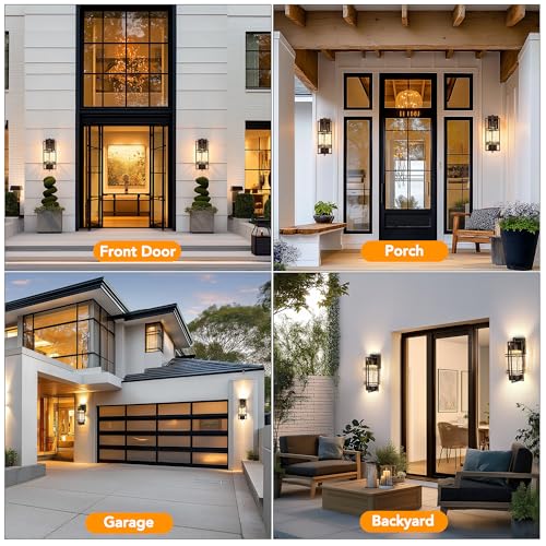15'' Dusk to Dawn Outdoor Wall Lantern (2 Count)