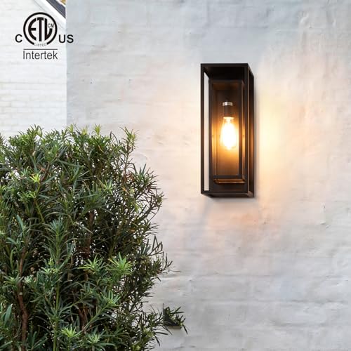 18" Dusk to Dawn Outdoor Wall Sconce