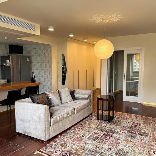 23.6" White Round Paper Lantern