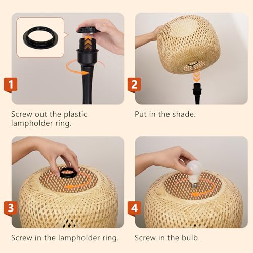 Touch Bedside Lamp for Bedroom