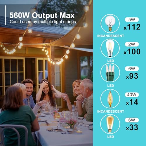 Outdoor Dimmer for String Lights