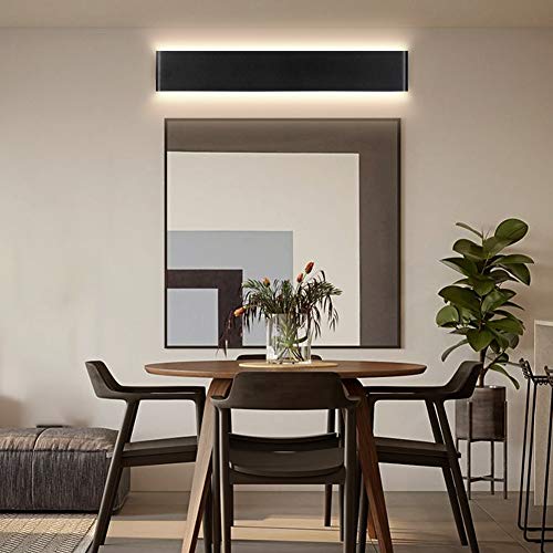 30W Bathroom Light Fixture 32.67 inch Vanity Lights Arm Length Wall Light for Bathroom Dressing Room IP44 Waterproof 3900LM Warm White Light 3000K
