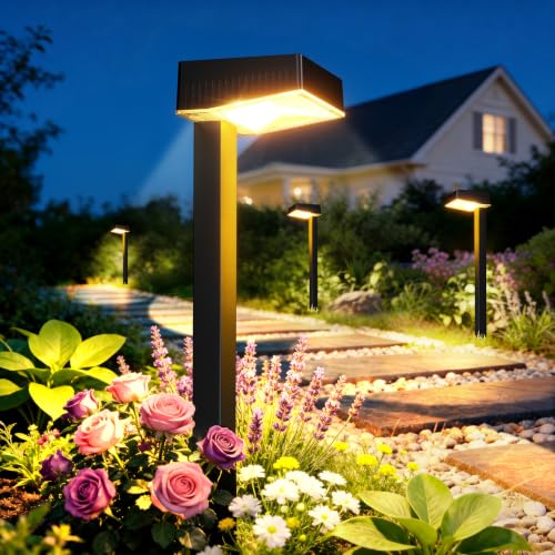 Solar Pathway Lights Outdoor (6 Count)