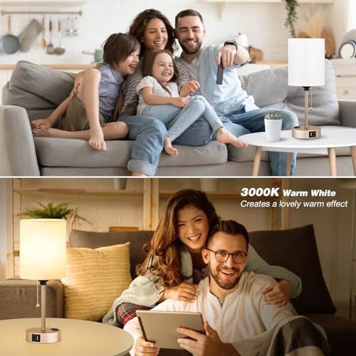 Small Bedside Table Lamp for Bedroom