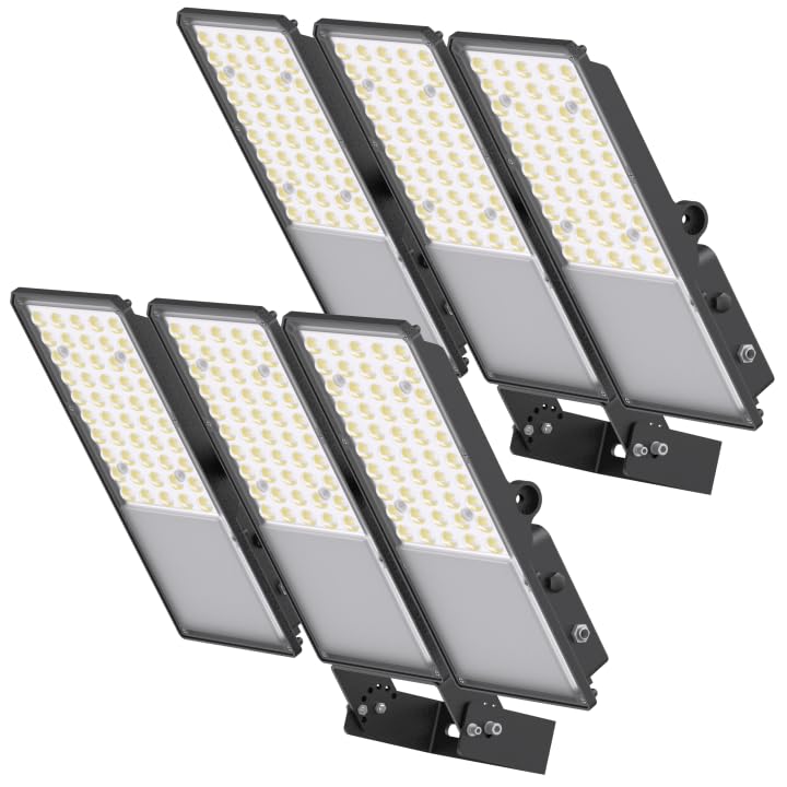 300W Upgraded LED Parking Lot Light with Photocell 45000lm 5000K
