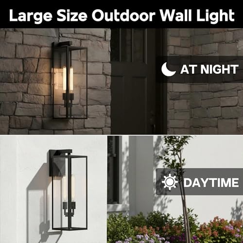 1 Pack 25in Extra Large Outdoor Wall Light 2