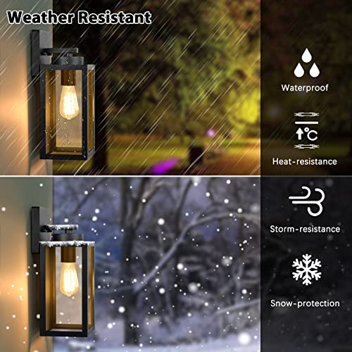 Outdoor Wall Light Fixtures (2 Count)