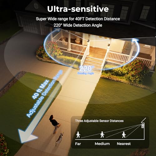 Motion Sensor Outside Light for House