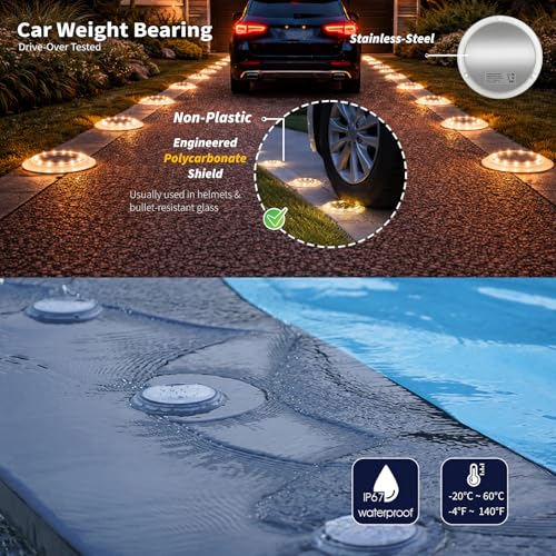 Solar Dock Lights (6 Count)