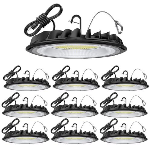 10 Pack ETL 155W UFO LED High Bay Light (10 Count)