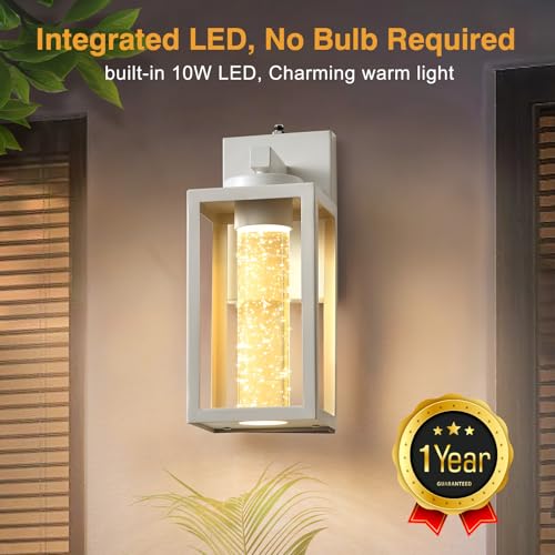 Dusk to Dawn Outdoor Sconce Lights (2 Count)