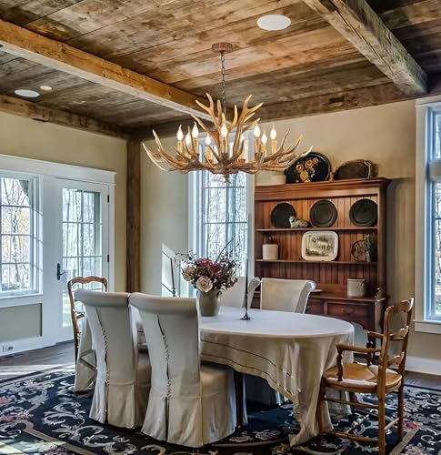 Rustic Antler Chandelier Lighting