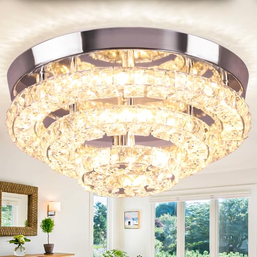 11.8" Crystal Ceiling Light
