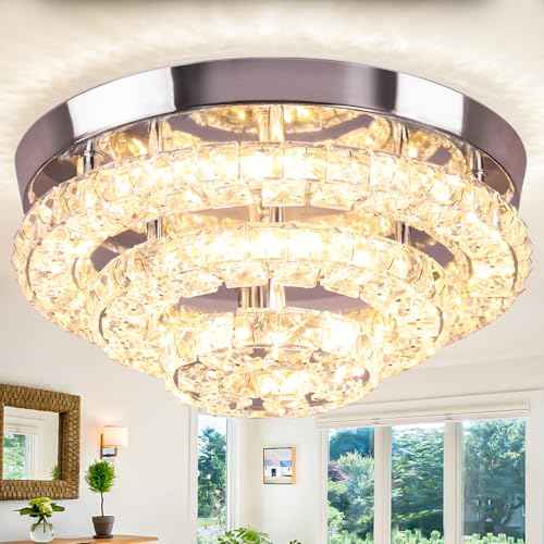 11.8" Crystal Ceiling Light