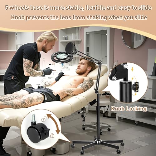2200 Lumens 12X Magnifier Esthetician Light