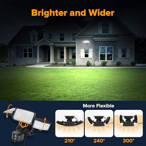 50W Motion Sensor Outdoor Lights