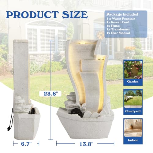 Garden Water Fountain Outdoor