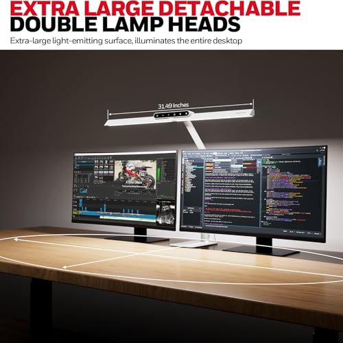 HJ1WT 1200LM LED Desk Lamp Dimmable Lamp for Desk