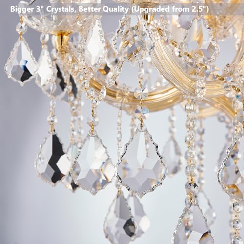 Modern Gold Chandelier Light Fixture