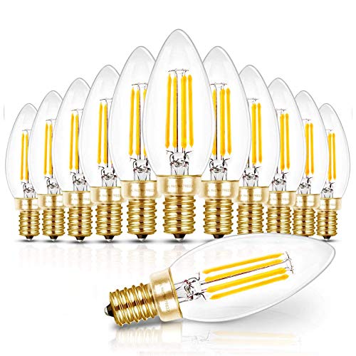 Candelabra Light Bulbs 40W Eq (12 Count)