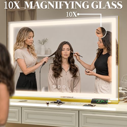 Large Vanity Mirror with Lights
