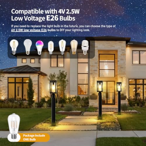15.5'' Outdoor Solar Post Light