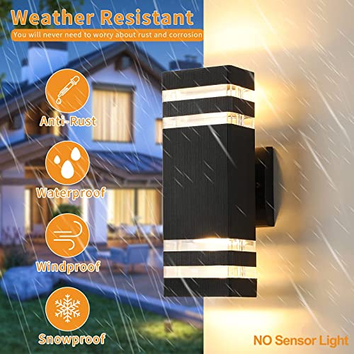 6 Pack Black Outdoor Light Fixtures (6 Count)
