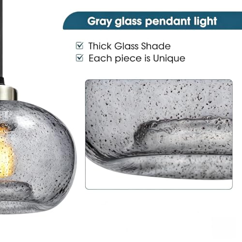 Modern Hand Blown Pendant Lights Kitchen Island