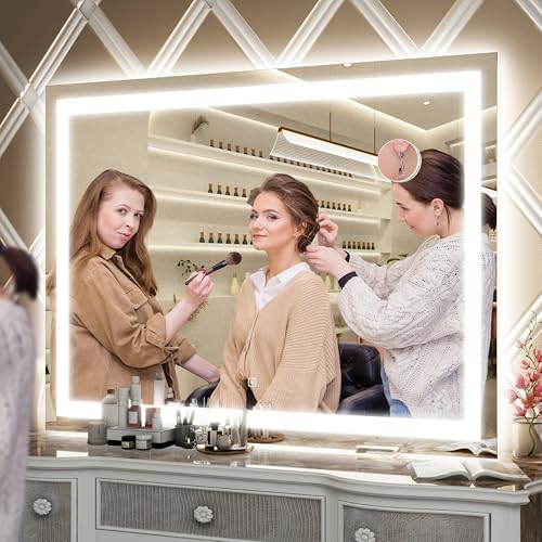 Large Vanity Mirror with Lights