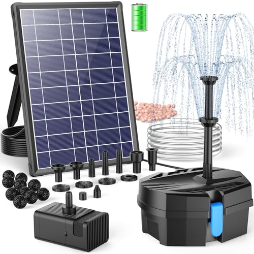 8W Solar Pond Filter Built