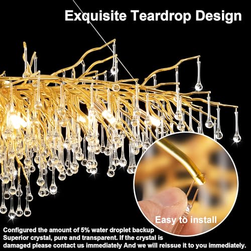 Crystal Chandelier for Dining Room