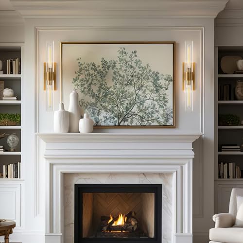 Brass Wall Sconces Set of Two (2 Count)