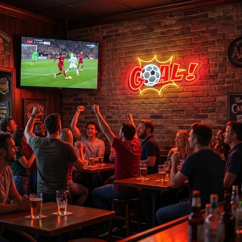 GOAL Soccer Neon Sign (COAL-Medium size)