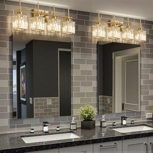 Modern Crystal Bathroom Vanity Light 4