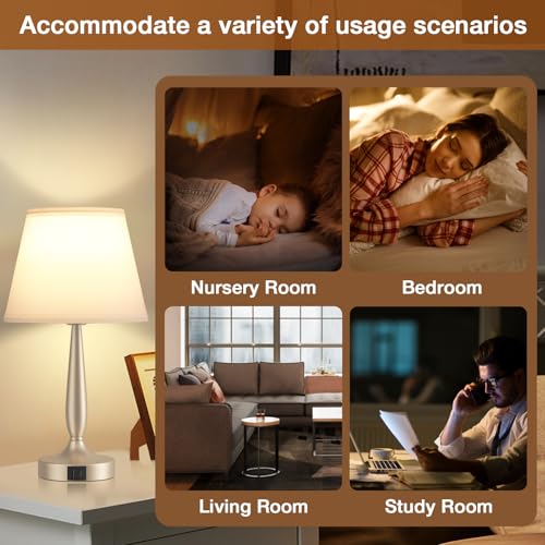 Touch Table Lamp for Bedroom